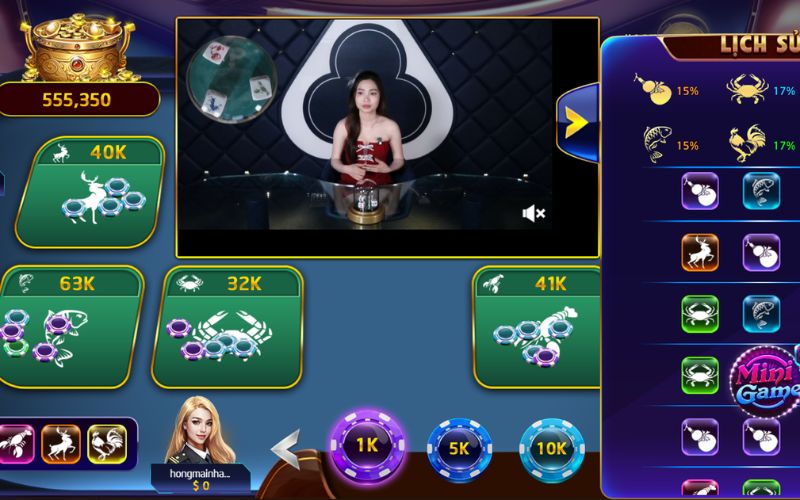 đồ họa các biểu tượng bầu cua rõ nét