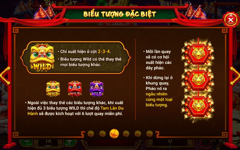 tính năng đặc biệt trong game nổ hũ Lân Hái Lộc