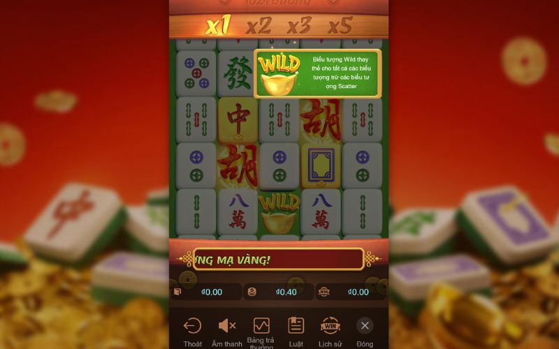 hiệu ứng xếp bài liên hoàn trong game mạt chược nổ hũ